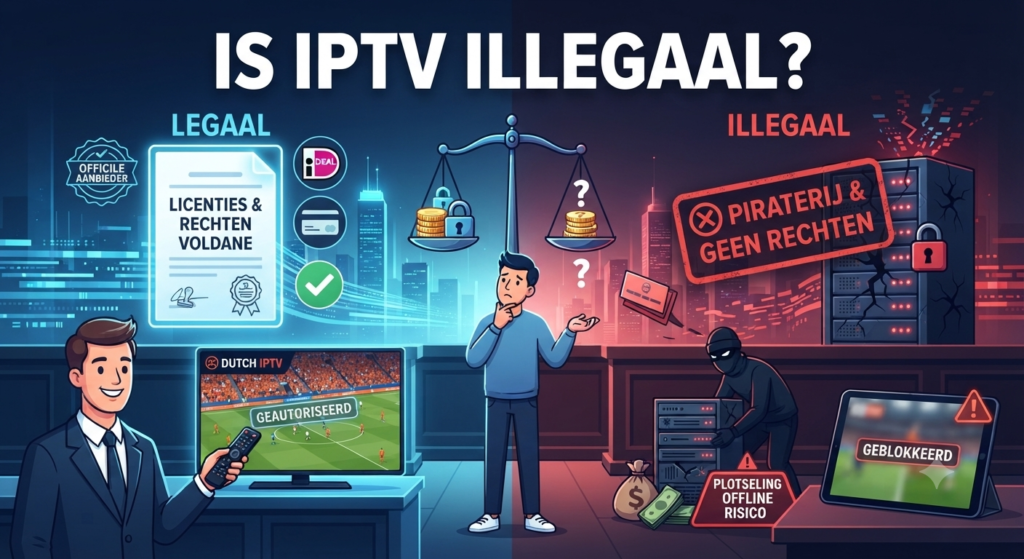 is IPTV illegaal